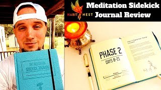 Meditation Journal Review  The Meditation Sidekick Journal by Habit Nest [upl. by Gemma]