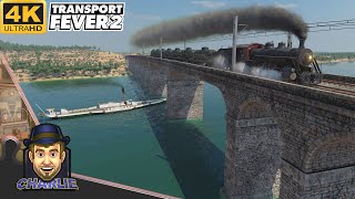 WE HAVE TRAINS OVER BRIDGES NOW  Transport Fever 2 Hard Gameplay  15 [upl. by Ataeb959]