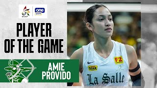 Amie Provido PROVIDES for DLSU vs NU 🏹  UAAP SEASON 86 WOMENS VOLLEYBALL  HIGHLIGHTS [upl. by Robinett]