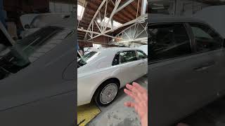 ПОКРАСКА КРЫШИ НА НОВОМ ROLLS ROYCE PHANTOM ЗА 1🍋  shorts rollsroyce new losangeles usa [upl. by Gary879]