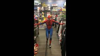 The Best Spiderman amp StormTrooper dance off Ever Boogie Storm [upl. by Doykos]