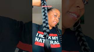 Watch me do Bubble Braids with Two Faux Ponytails hairstyles hairtutorial ponytail [upl. by Esten]