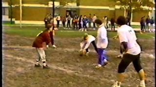 1986 Hinman College Co Rec Football Championship  SUNY Binghamton [upl. by Acirema884]