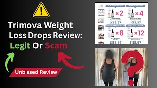 Trimova Weight Loss Drops Review Is Legit Or Scam [upl. by Yatnuhs]