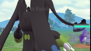 Zygarde vs Team Rocket Pokémon GO [upl. by Chlo80]