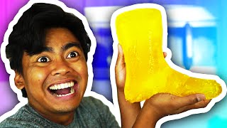 DIY How To Make GUMMY RAINBOOTS [upl. by Walli985]