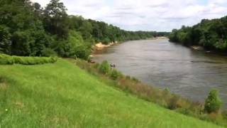 The Black Warrior River along Moundville Alabama [upl. by Hyacinthie]