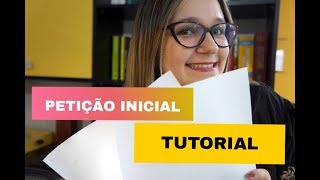 26 TUTORIAL PETIÇÃO INICIAL NO ESAJ  TJSC [upl. by Lecia]