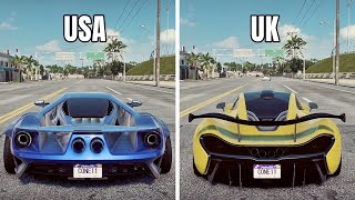 NFS Heat USA VS UK WHICH IS FASTEST [upl. by Vivyanne]