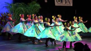 2013 QueenLiliuokalani keiki hula competition Kamuela Auana [upl. by Kallista]