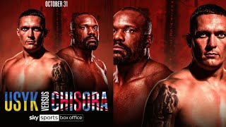 LIVE BOXING OLEKSANDR USYK VS DERECK CHISORA OFFICIAL OCTOBER 31ST [upl. by Maje128]