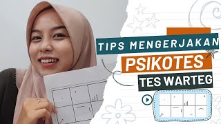 TIPS CARA MENGERJAKAN TES WARTEGG  PSIKOTES TES WARTEGG  PSIKOTES [upl. by Yesnek]