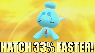 NEW Trick to hatch eggs 33 FASTER in Pokemon Brilliant Diamond Shining Pearl [upl. by Ally829]