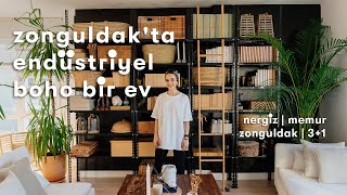 Zonguldakta Endüstriyel  Boho Bir Ev [upl. by Enialb]