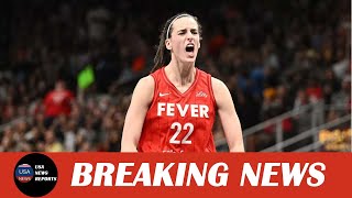 Caitlin Clark named WNBA Rookie of the Year as extra piece of history made [upl. by Pastelki]