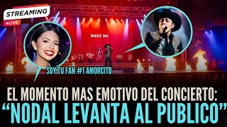 Christian Nodal Cautivó a TODO EL PÚBLICO De Greensboro  Ángela Aguilar ENLOQUECE DE AMOR 😍 [upl. by Auj502]