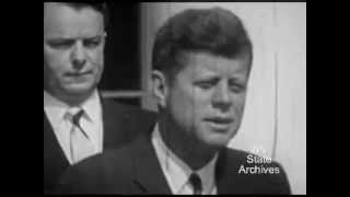 John F Kennedy celebrates the West Virginia Centennial  1963 [upl. by Hairahcez210]