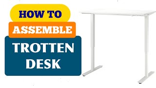 Ikea TROTTEN Desk  Ikea TROTTEN Desk Skrivbord [upl. by Acceb]