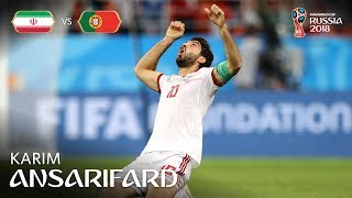 Karim ANSARIFARD Goal  IR Iran v Portugal  MATCH 35 [upl. by Ariayek454]