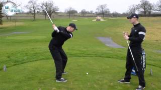 GOLF POSTURE DRILL FOR PURE CONTACT [upl. by Ronym]