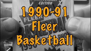 199091 Fleer Basketball Wax Pack nba [upl. by Eirruc814]