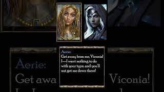 Viconia offers Aerie the ways of Shar Baldurs Gate II dialog  Fully voiced [upl. by Drofkcor]