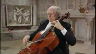 Rostropovich Plays Bach 5i Prélude [upl. by Ardnasil691]