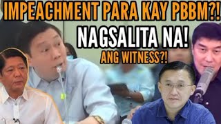 IMPEACHMENT PARA KAY PBBM WITNESS LUMANTAD NA PHILHEALTH CEO UMAMIN NA [upl. by Ebba827]