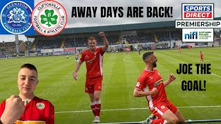 FIRST AWAY WIN OF THE SEASON GLENAVON VS CLIFTONVILLE MATCHDAY VLOG 2 [upl. by Nostaw]