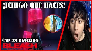 ¡ICHIGO QUE HACES  BLEACH  THOUSAND YEAR BLOOD WAR CAP 28 REACCIÓN [upl. by Kacie]