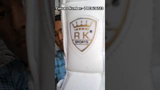 Cricket Batting pad Super test pad Wholesale PriceWhite levloonPopular Batting pads sg ss [upl. by Nirrat]