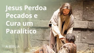 Jesus Perdoa Pecados e Cura um Homem Acometido de Paralisia [upl. by Hajidahk]