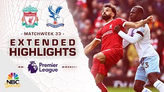 Liverpool v Crystal Palace  PREMIER LEAGUE HIGHLIGHTS  4142024  NBC Sports [upl. by Loggia]