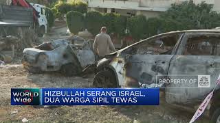 Hizbullah Serang Israel Dua Warga Sipil Tewas [upl. by Alet]