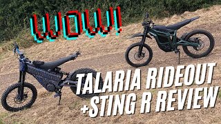 TALARIA RIDEOUT  STING R FIRST IMPRESSIONS AND REVIEW [upl. by Isoj]