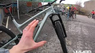 Cannondale Habit Carbon 2 minute detail Wheelbase demo review [upl. by Aissak]