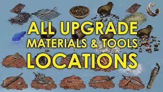 Sekiro Shadows Die Twice Farming All Prosthetic Arm Upgrade Materials  Tool Locations Full Guide [upl. by Cowley641]