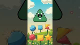 Learn Shapes in English  Fun Shapes Song for Kids  Circle Square Triangle amp More [upl. by Wain]