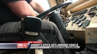 Coshocton Sheriffs Office Gets New Armored Vehicle [upl. by Ahsile]