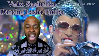 Eurovision GOLD 2007 Verka Serduchka  Dancing Lasha Tumbai  Reaction [upl. by Anniahs127]