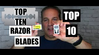 Top 10 Double Edge Safety Razor Blades [upl. by Ecinwahs]