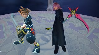 KH3 MODS KH2 Sora vs Marluxia Critical Mode No Damage [upl. by Nestor]