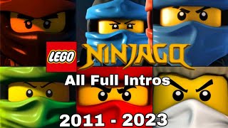 All Ninjago Intros  2011  2023 [upl. by Bellda]