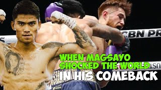 BOXING COMMENTARY  INAKALA NILANG LAOS NA SI MARK MAGNIFICO MAGSAYO BINAKLAS TULOY NITO ANG PANGA [upl. by Nomrac]