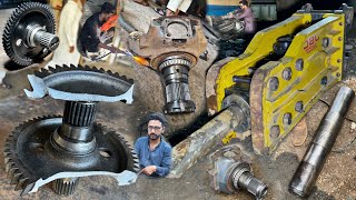 Masterclass in Restoration  Broken Gear Excavator Spindle and Jackhammer Restorations [upl. by Jeu]