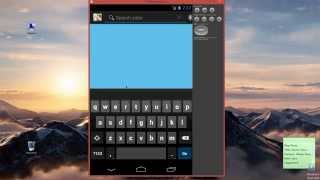 Android Working with Action Bar Demo [upl. by Lachish]