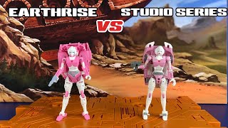 Transformers Comparison Video Earthrise vs Studio Series 86 ARCEE [upl. by Akram430]