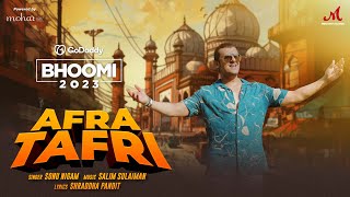 Afra Tafri  GoDaddy IN Bhoomi 2023  Salim Sulaiman  Sonu Nigam  Shraddha Pandit  Kisnaa [upl. by The]