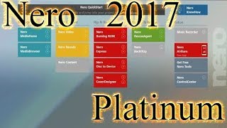 برنامج نيرو 2017  Nero 2017 Platinum 18006100 [upl. by Sioled]