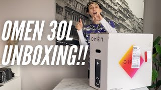 Omen 30L Gaming PC Unboxing [upl. by Yllac]